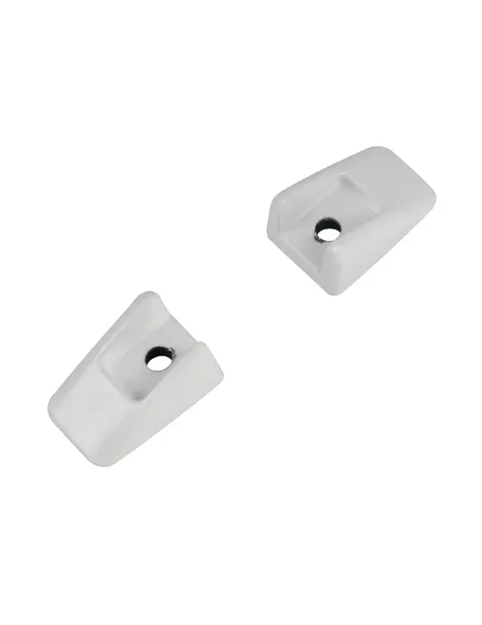 Base tirador 73 - Zamak - Blanco