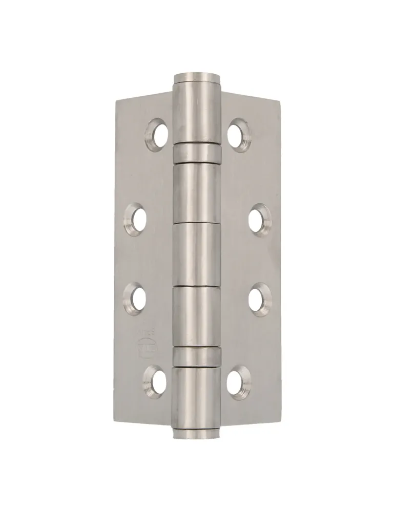 Bisagra 2012A - 4'' x 3'' (101 x 76 x 3 mm) - Acero inoxidable - Mate