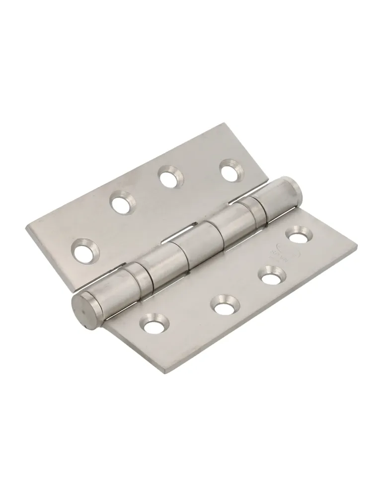 Bisagra 2012A - 4'' x 3'' (101 x 76 x 3 mm) - Acero inoxidable - Mate