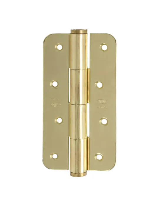 Bisagra 700 - 150 x 80 x 3 mm - Acero - Latonado barnizado
