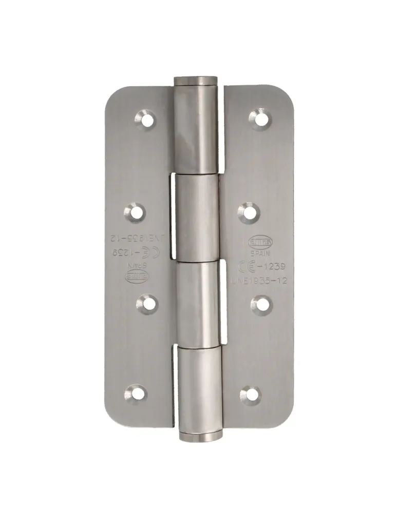 Bisagra 700C - 150 x 80 x 3 mm - Acero inoxidable 18/8 - Mate