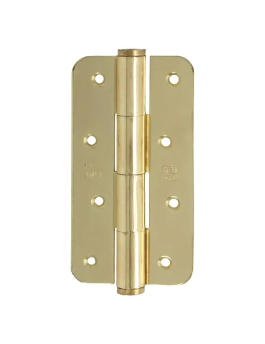 Bisagra 701 - 150 x 80 x 3 mm - Acero - Latonado barnizado