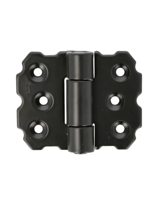 Bisagra 9000 - 55 x 70 mm - Acero - Negro