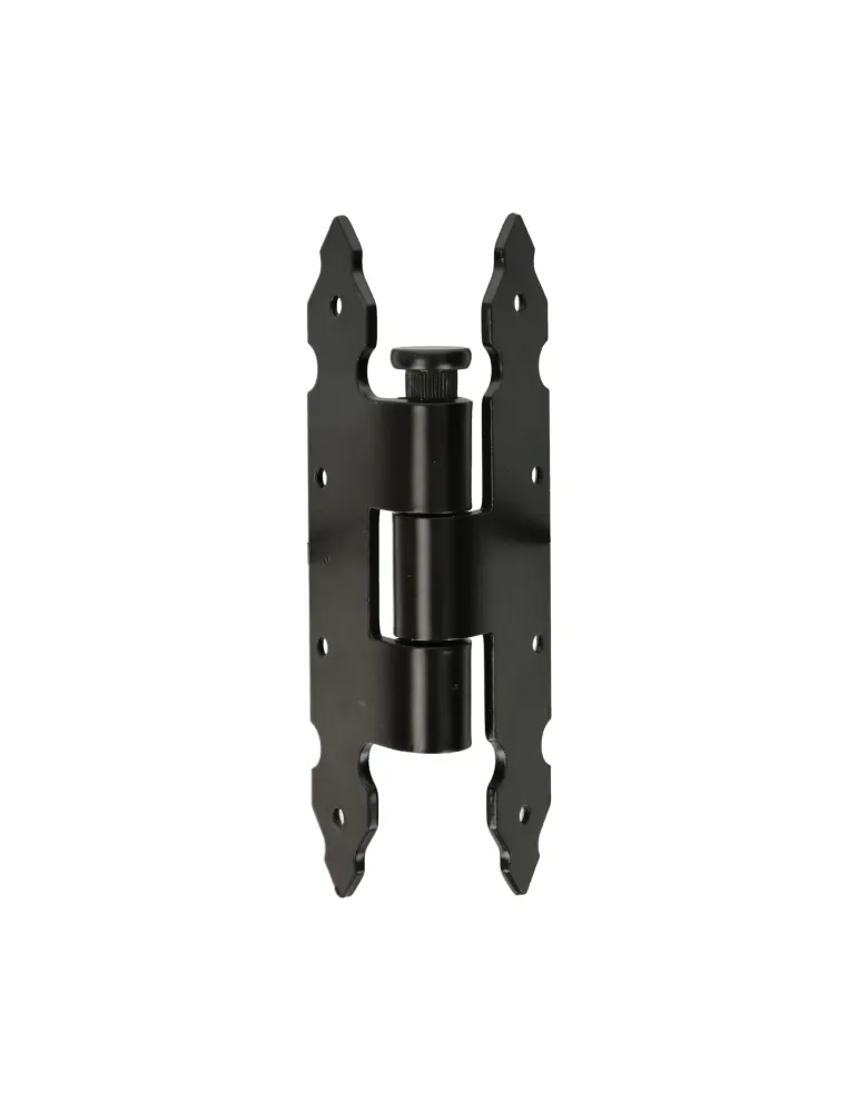 Bisagra 9110 - 200 x 90 mm - Acero - Negro