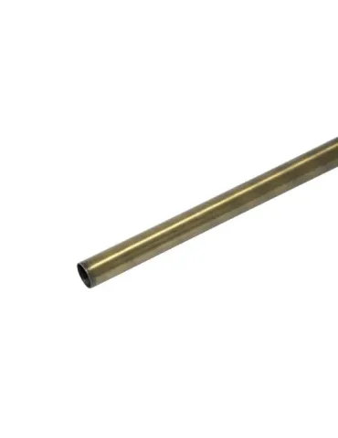 Tubo redondo 800 - Ø20 mm x 1,2 m - Acero - Cuero