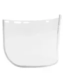 Visor policarbonato con ribete de aluminio 13412 - 400 x 205 mm - Policarbonato - Incoloro