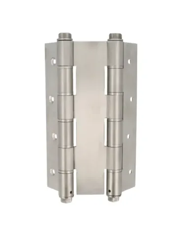 Bisagra doble acción 3033 - 180 x 133,5 x 3 mm - Acero inoxidable 18/8 - Mate 2