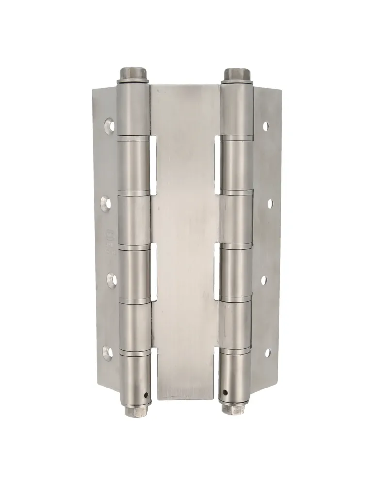 Bisagra doble acción 3033 - 180 x 133,5 x 3 mm - Acero inoxidable 18/8 - Mate