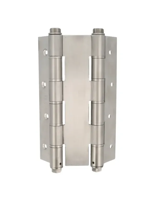 Bisagra doble acción 3033 - 180 x 133,5 x 3 mm - Acero inoxidable 18/8 - Mate