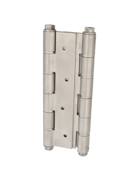 Bisagra doble acción 3033 - 180 x 133,5 x 3 mm - Acero inoxidable 18/8 - Mate