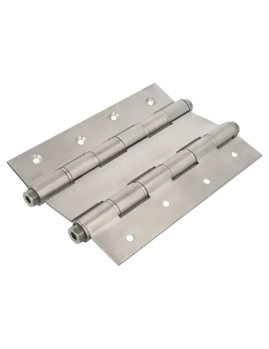 Bisagra doble acción 3033 - 180 x 133,5 x 3 mm - Acero inoxidable 18/8 - Mate