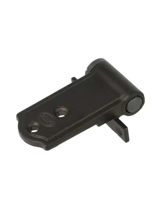 Bisagra fija 3011 - 16 x 3 mm - Zamak - Negro