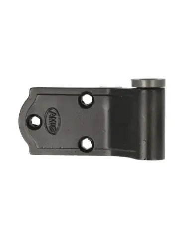Bisagra fija 3015 - 16 x 15 mm - Zamak - Negro 2
