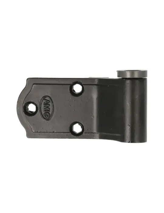 Bisagra fija 3015 - 16 x 15 mm - Zamak - Negro