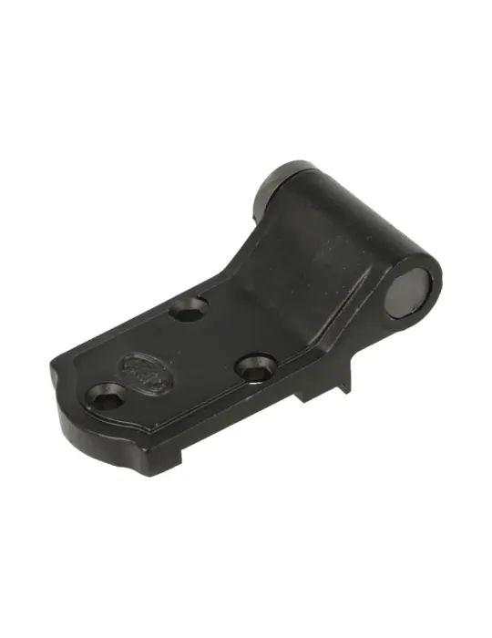Bisagra fija 3015 - 16 x 15 mm - Zamak - Negro