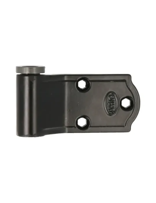 Bisagra fija 3016 - 16 x 15 mm - Zamak - Negro