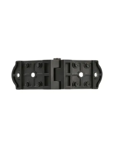 Bisagra plana 3020 - 117 x 37 x 12 mm - Zamak - Negro 2