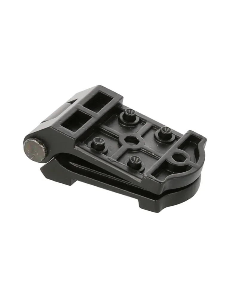 Bisagra plana 3020 - 117 x 37 x 12 mm - Zamak - Negro
