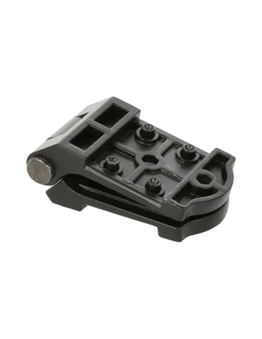 Bisagra plana 3020 - 117 x 37 x 12 mm - Zamak - Negro