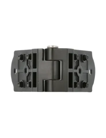 Bisagra plana 3021 - 117 x 37 x 12 mm - Zamak - Negro 2
