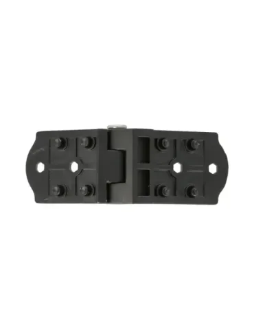 Bisagra plana 3025 - 107 x 37 x 12 mm - Zamak - Negro 2