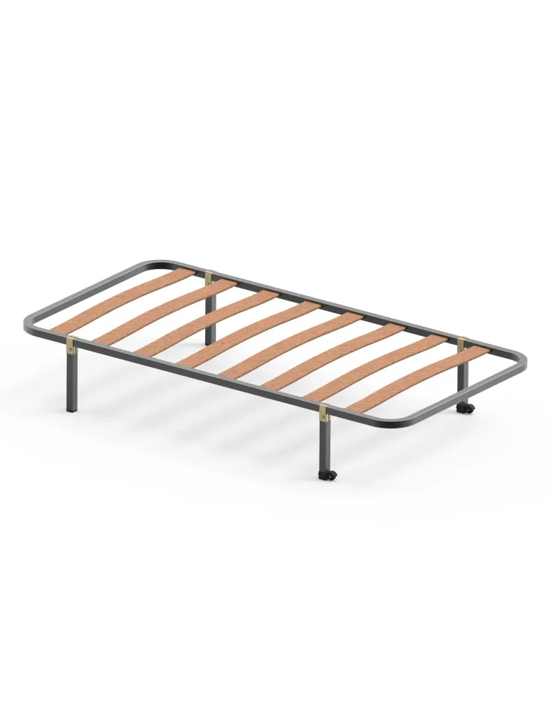 Pata somier 15 - 270 x 30 x 30 mm - Acero - Negro