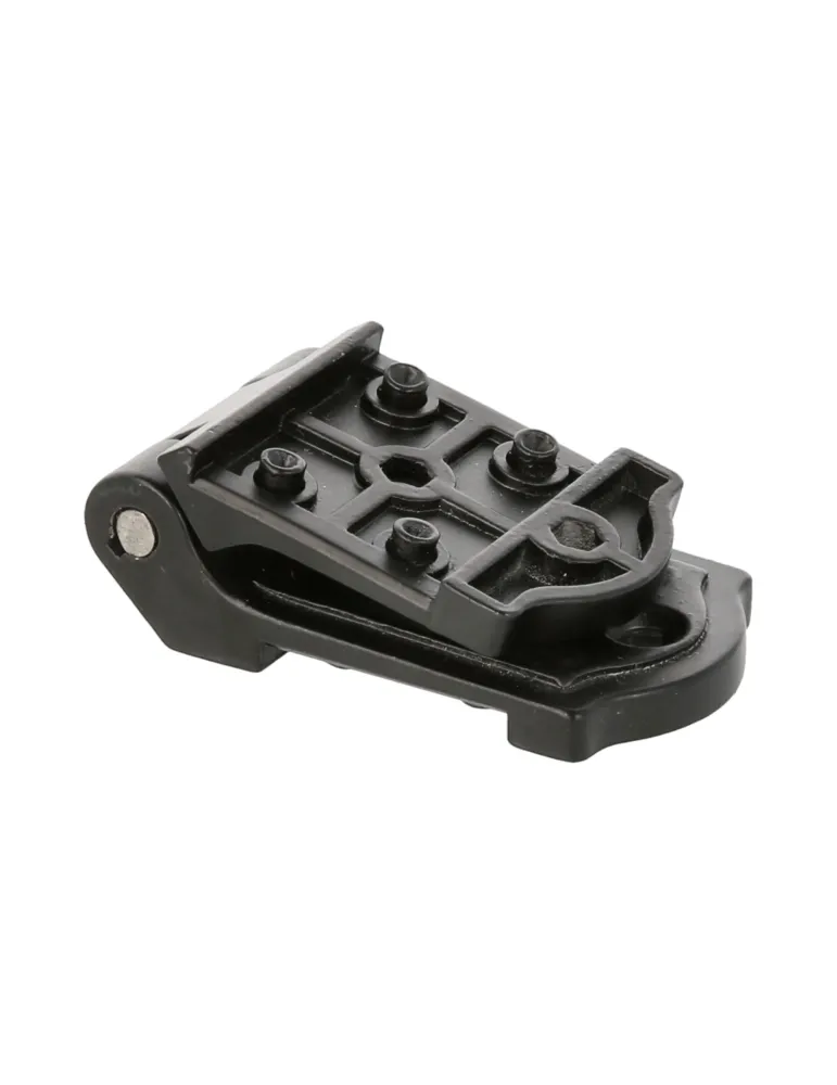Bisagra plana 3026 - 107 x 37 x 12 mm - Zamak - Negro