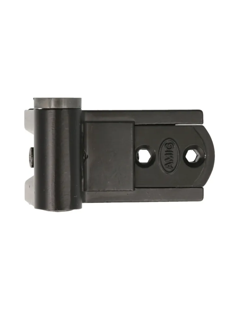 Bisagra regulable 3000 - 36 - 48 mm - Zamak - Negro