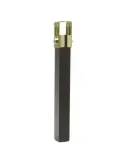 Pata somier 14 - 270 x 30 x 30 mm - Acero - Negro