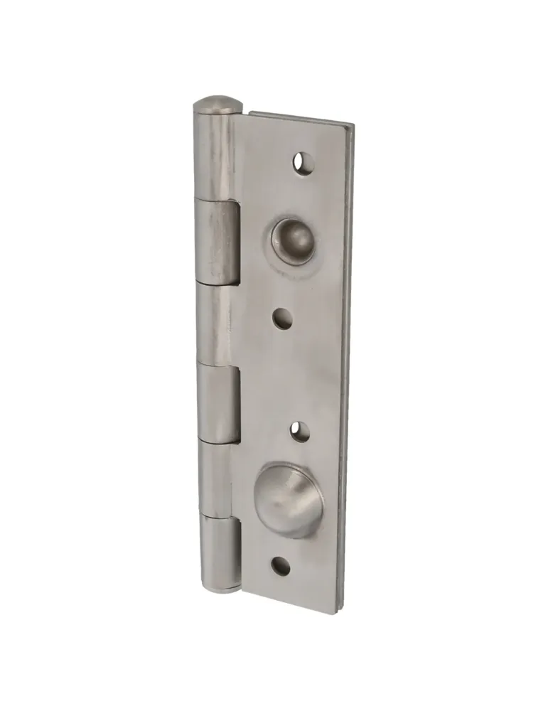 Bisagra seguridad 565C - 150 x 83 x 3 mm - Acero inoxidable 18/8 - Mate