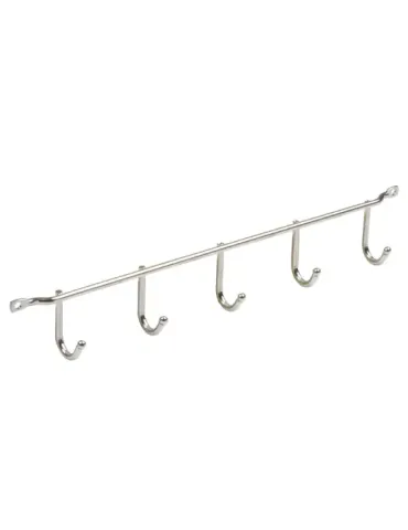 Colgador 80 - 35 x 250 x 55 mm - Acero - Cromado brillo