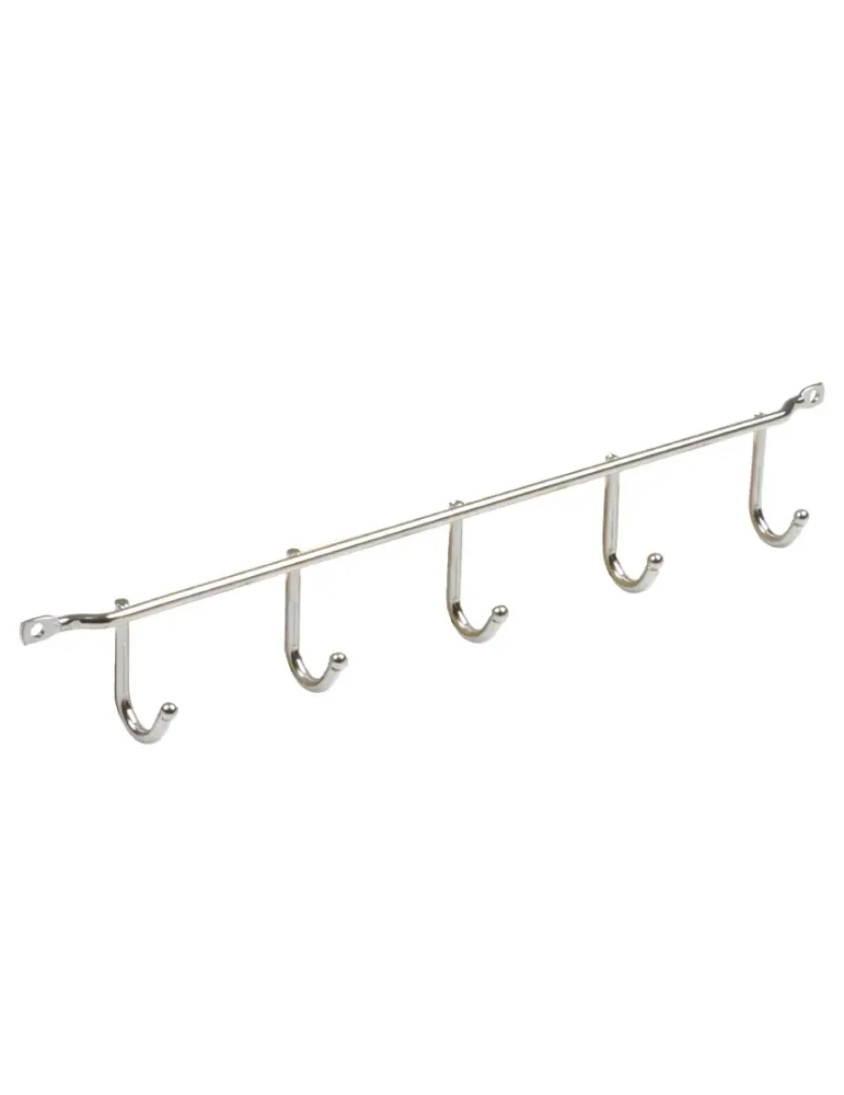 Colgador 80 - 35 x 250 x 55 mm - Acero - Cromado brillo