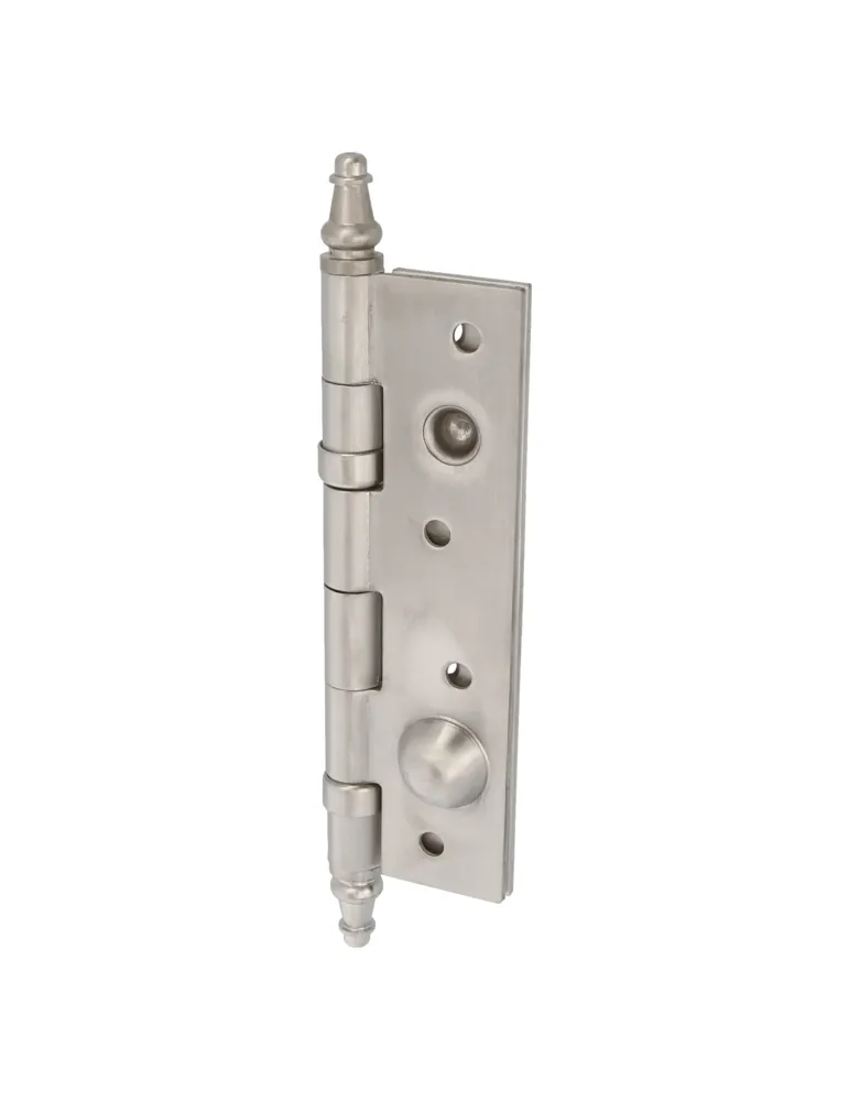 Bisagra seguridad 567C - 150 x 83 x 3 mm - Acero inoxidable 18/8 - Mate
