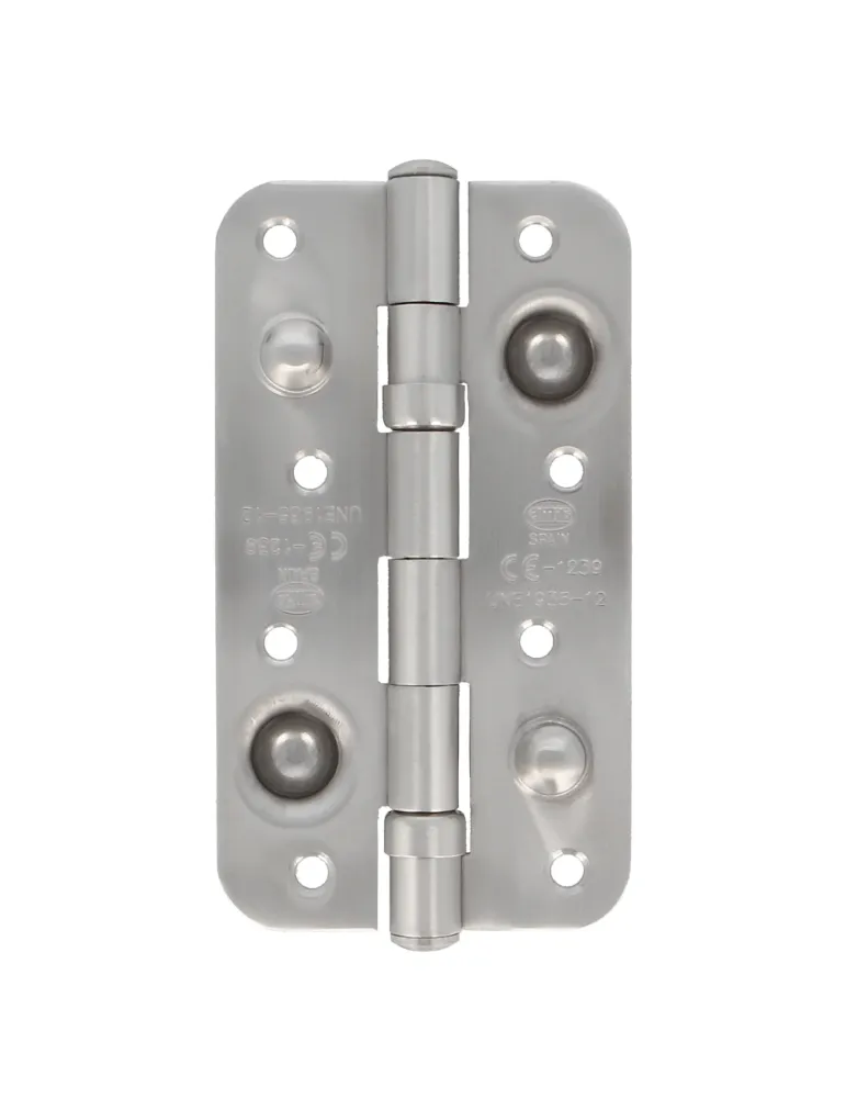 Bisagra seguridad 569C - 150 x 83 x 3 mm - Acero inoxidable 18/8 - Mate