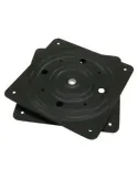 Soporte giratorio 350 - 240 x 240 mm - Acero - Negro