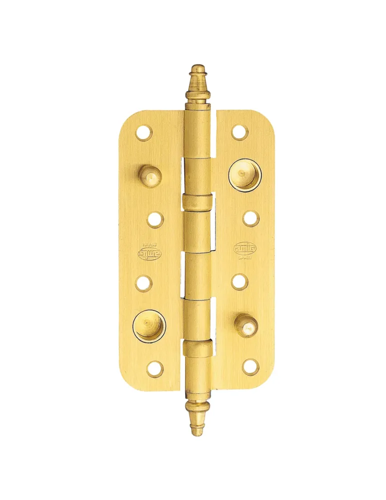 Bisagra seguridad latón 568 - 150 x 82 x 3 mm - Latón - Mate