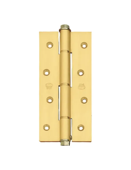 Bisagra simple acción 3030 - 180 x 80 x 4 mm - Latón - Mate