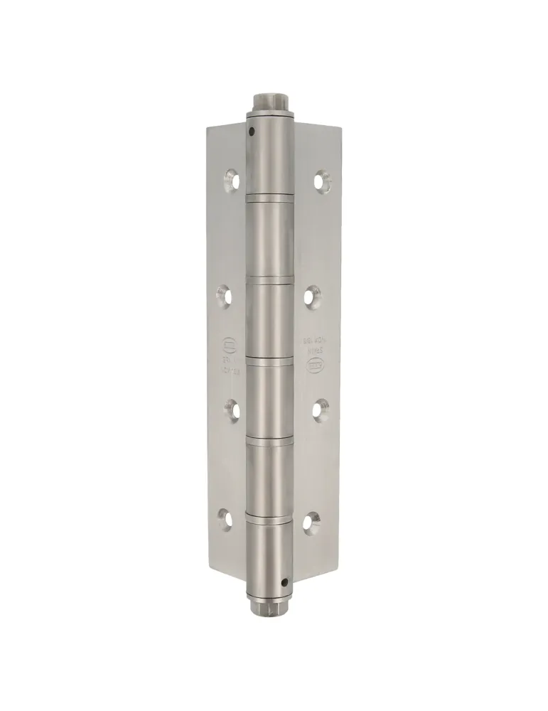 Bisagra simple acción 3031B - 180 x 80 x 3 mm - Acero inoxidable 18/8 - Mate
