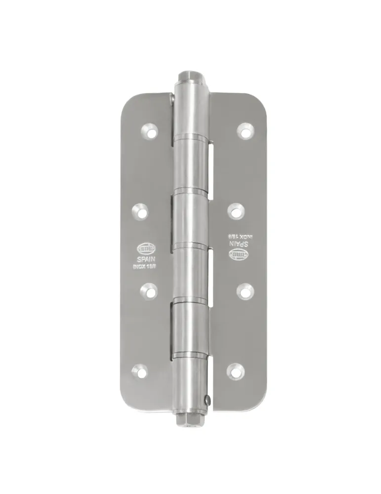 Bisagra simple acción 3031R - 180 x 80 x 3 mm - Acero inoxidable 18/8 - Mate