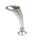 Pata para mueble 13 - 120 mm - Zamak - Níquel cepillado