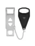 Bloqueo picaporte TRAVEL01 - Acero inoxidable