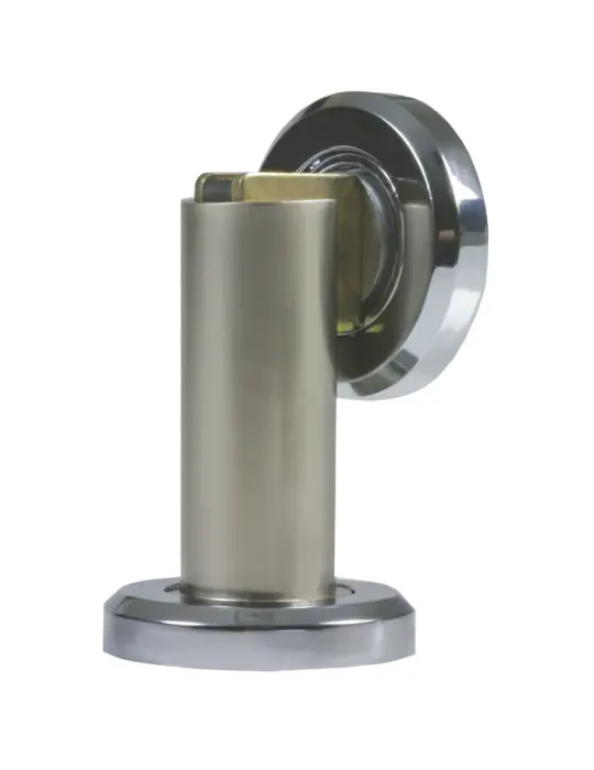Tope puerta magnético 711 - Ø50 x 75 mm - Zamak - Níquel cepillado