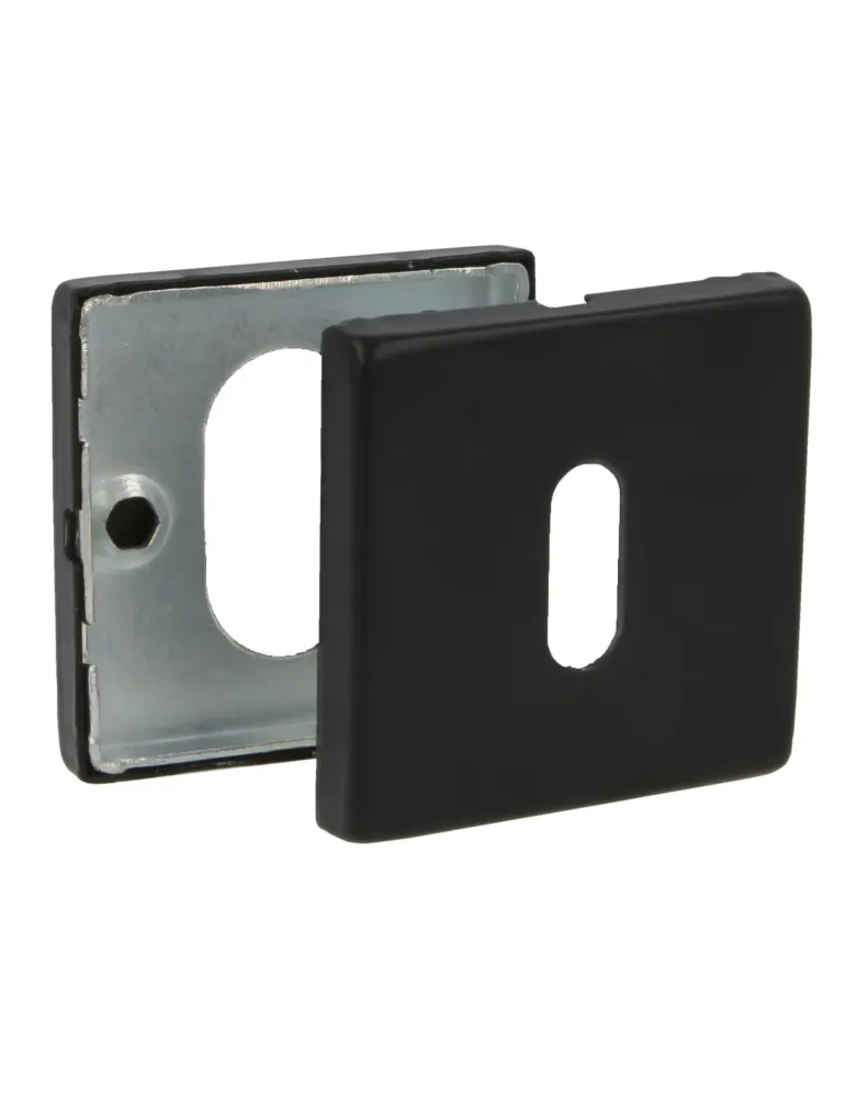 Bocallave 6RX - 54 x 54 mm - Acero inoxidable - Negro