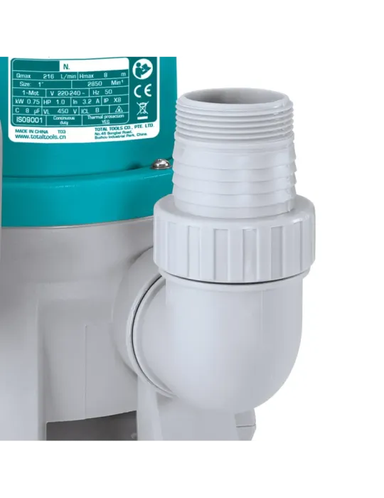Bomba de aguas sucias eléctrica TWP810001 - 1000 W