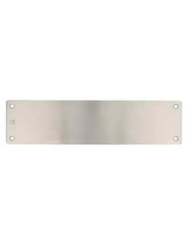 Placa 11 - 300 x 75 mm - Acero inoxidable 18/8 - Mate