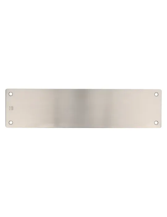 Placa 11 - 300 x 75 mm - Acero inoxidable 18/8 - Mate