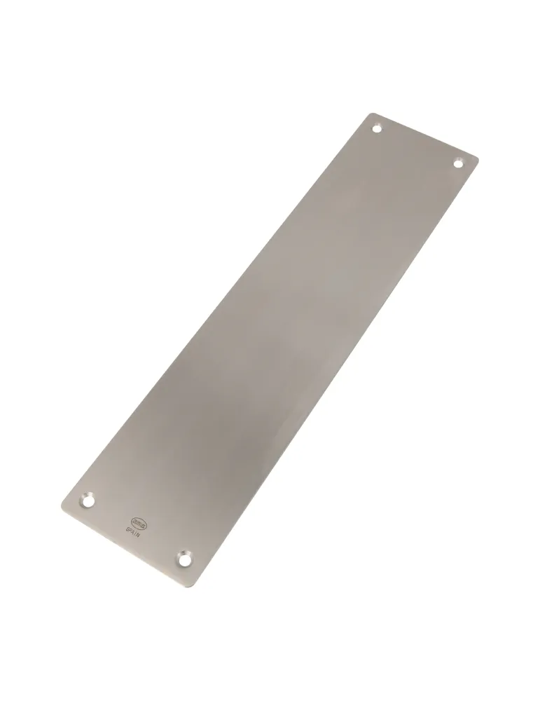 Placa 11 - 300 x 75 mm - Acero inoxidable 18/8 - Mate
