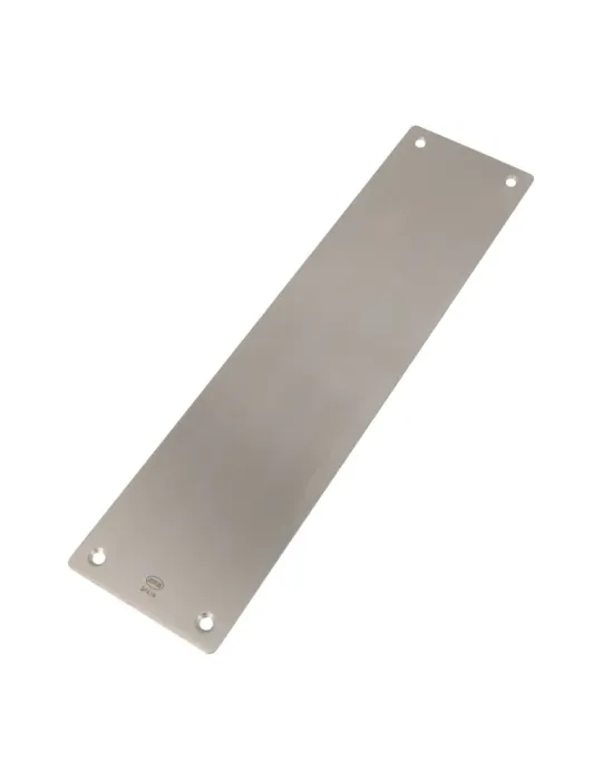Placa 11 - 300 x 75 mm - Acero inoxidable 18/8 - Mate