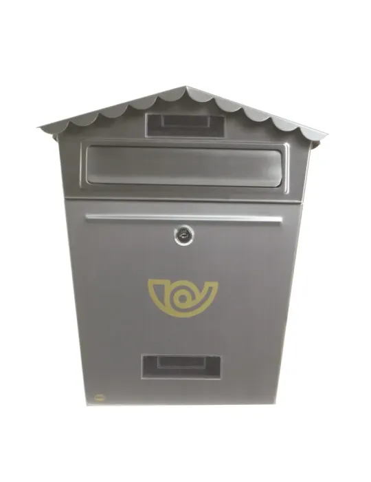 Buzón 1 INOX - 360 x 335 x 110 mm - Acero inoxidable - Inoxidable
