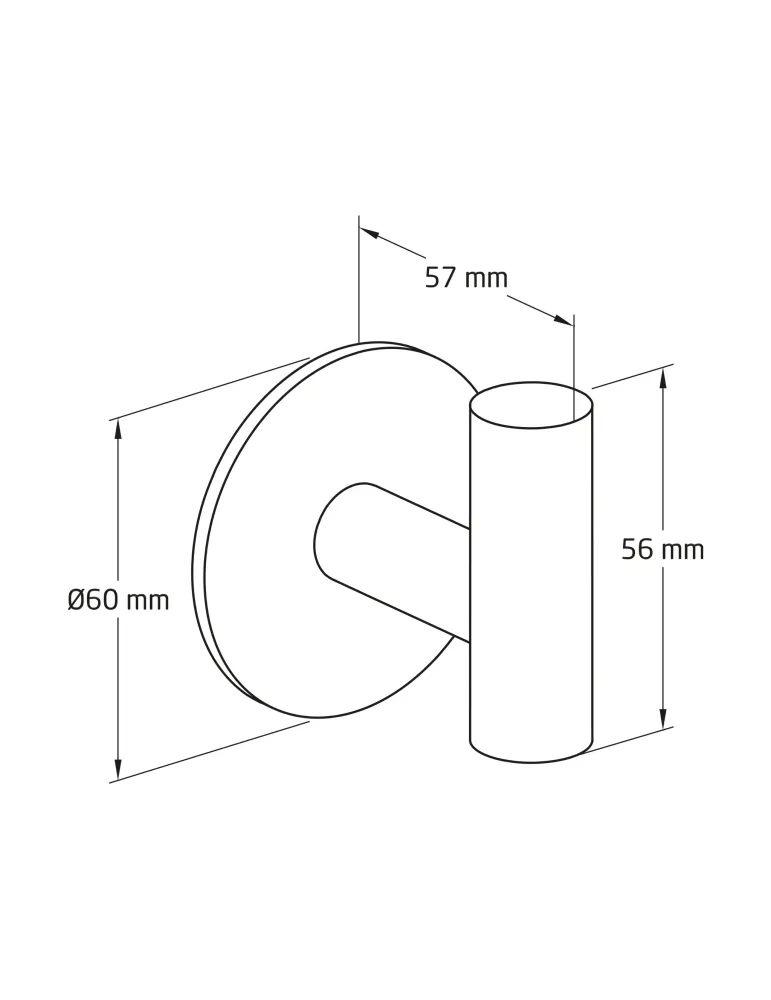 Colgador baño Mod. 6